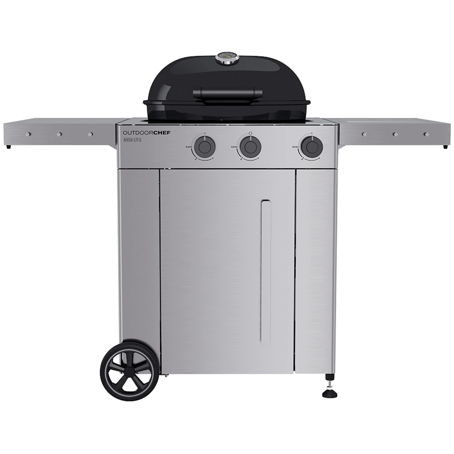 Outdoorchef Gaskugelgrill Arosa 570 G Premium Steel, Schwarz