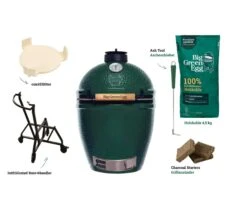 Big Green Egg Large Holzkohlegrill Starter-Set Inkl. 2x 4,5 Kg 100% Naturbelassene Holzkohle