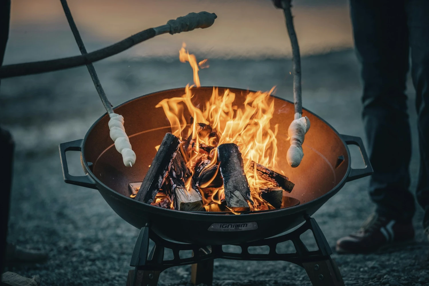 IGNIUM Taran Holzkohle Grill Celtic – Bild 15